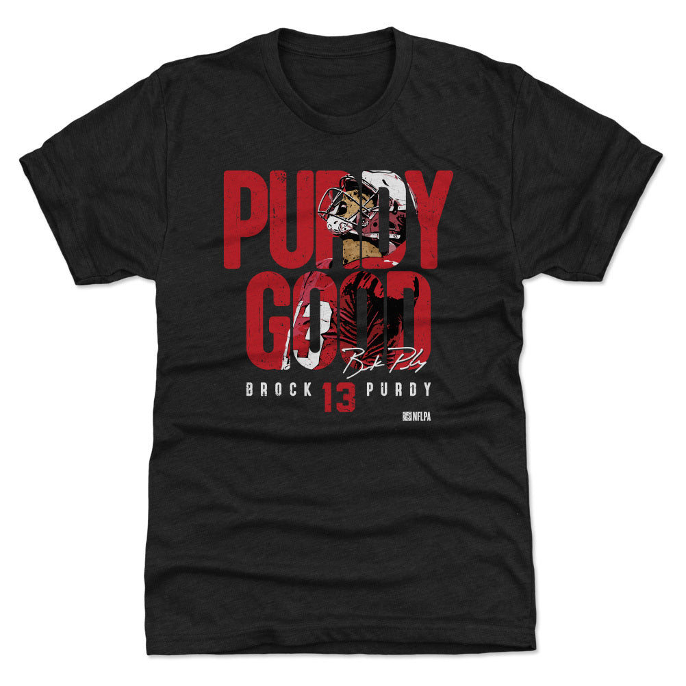 Brock Purdy Men's Premium T-Shirt | 500 LEVEL