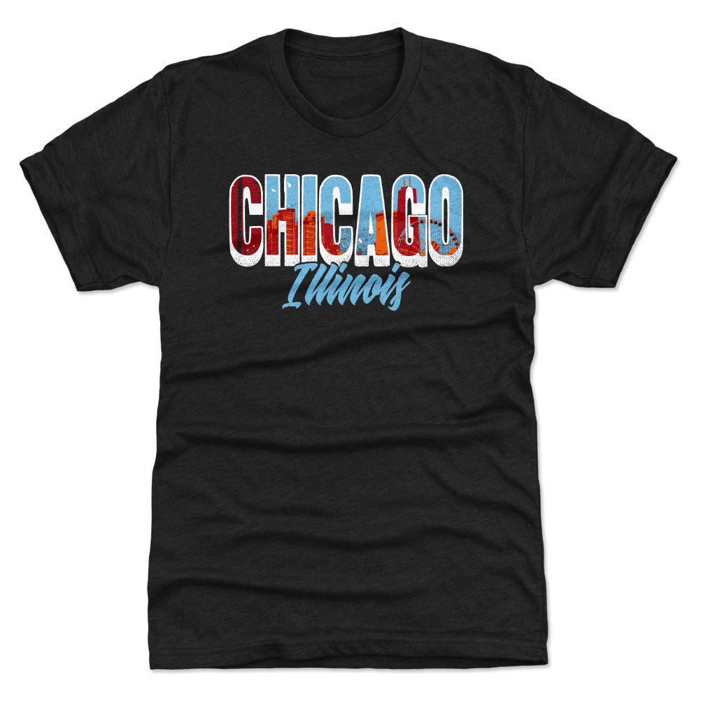 Chicago Men's Premium T-Shirt | 500 LEVEL
