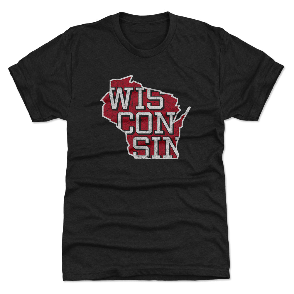 Wisconsin Men's Premium T-Shirt | 500 LEVEL