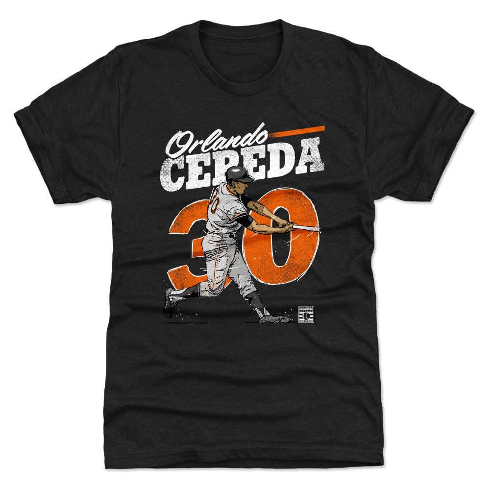 Orlando Cepeda Men's Premium T-Shirt | 500 LEVEL
