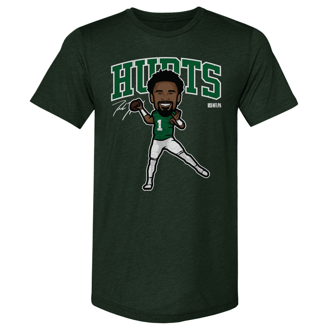 Jalen Hurts Men's Premium T-Shirt | 500 LEVEL