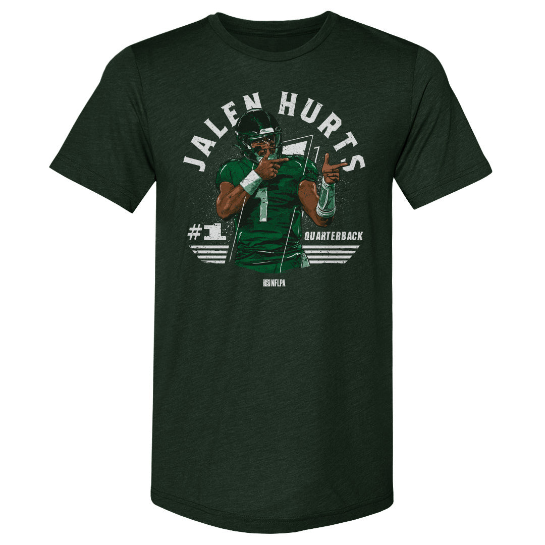 Jalen Hurts Men's Premium T-Shirt | 500 LEVEL