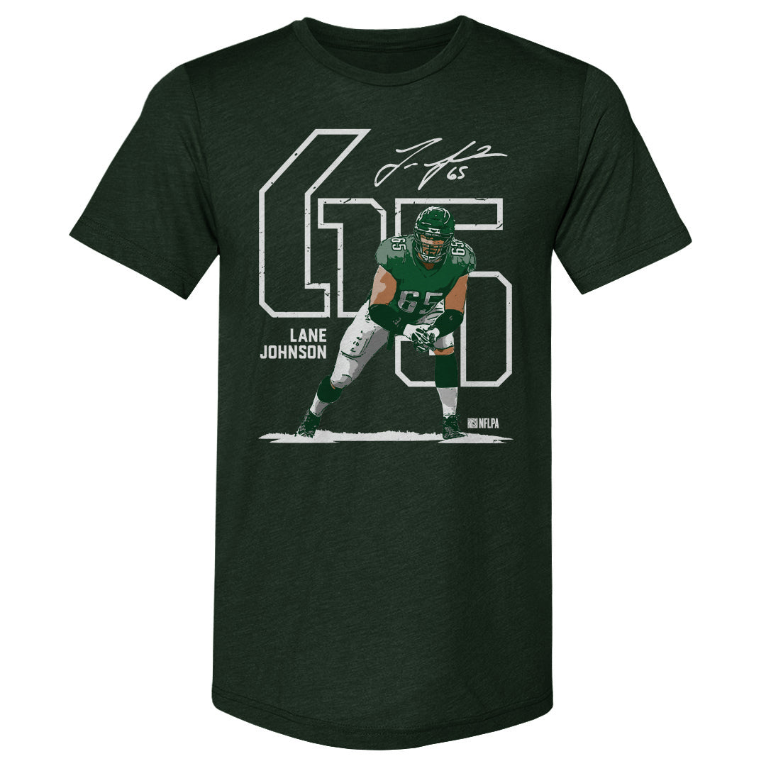 Lane Johnson Men's Premium T-Shirt | 500 LEVEL