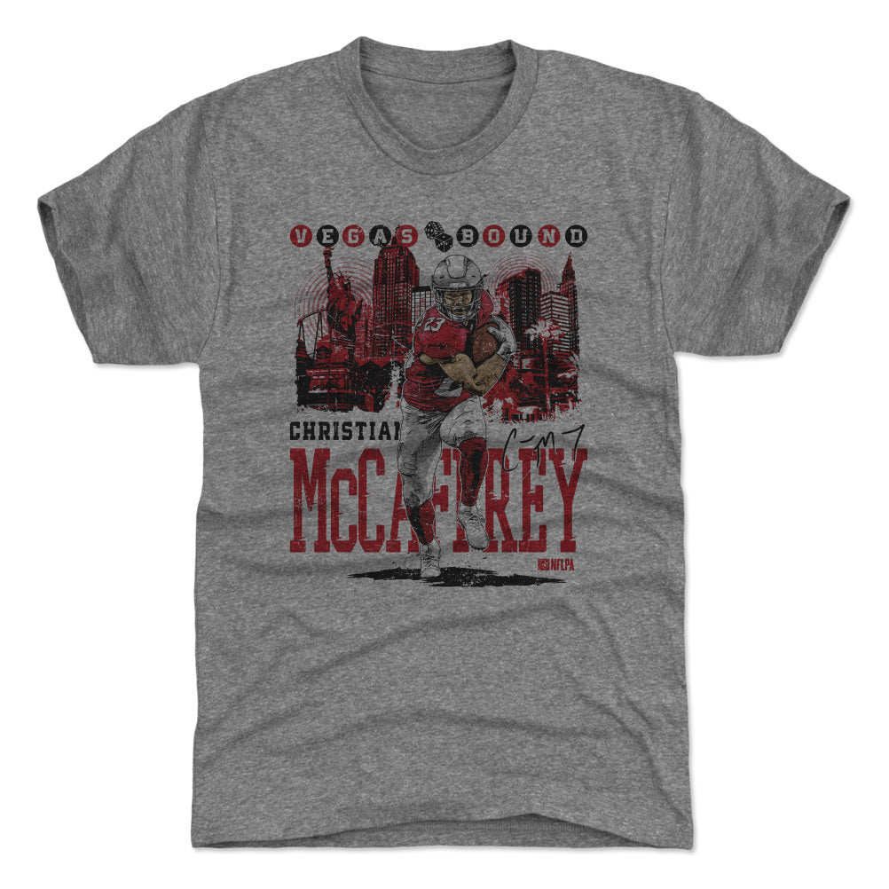 Christian McCaffrey Men's Premium T-Shirt | 500 LEVEL