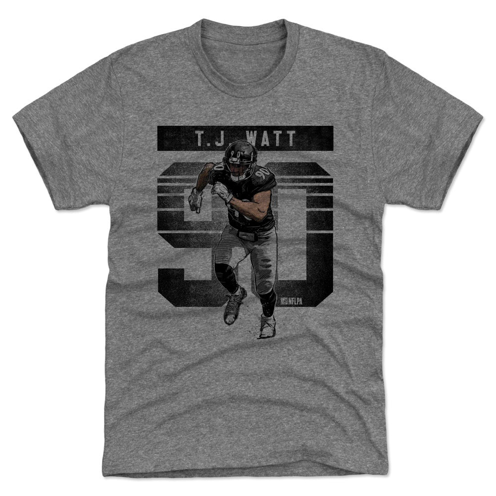T.J. Watt Men's Premium T-Shirt | 500 LEVEL