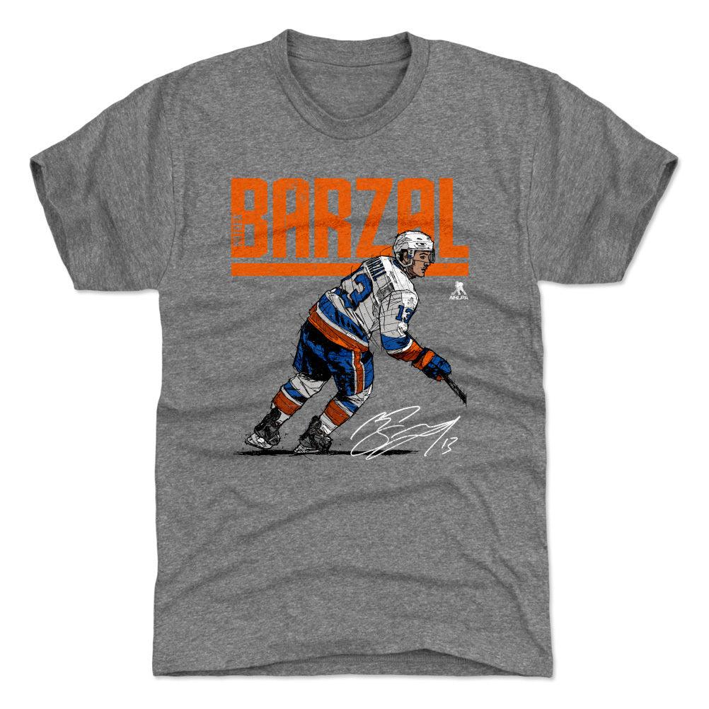 Mathew Barzal Men's Premium T-Shirt | 500 LEVEL