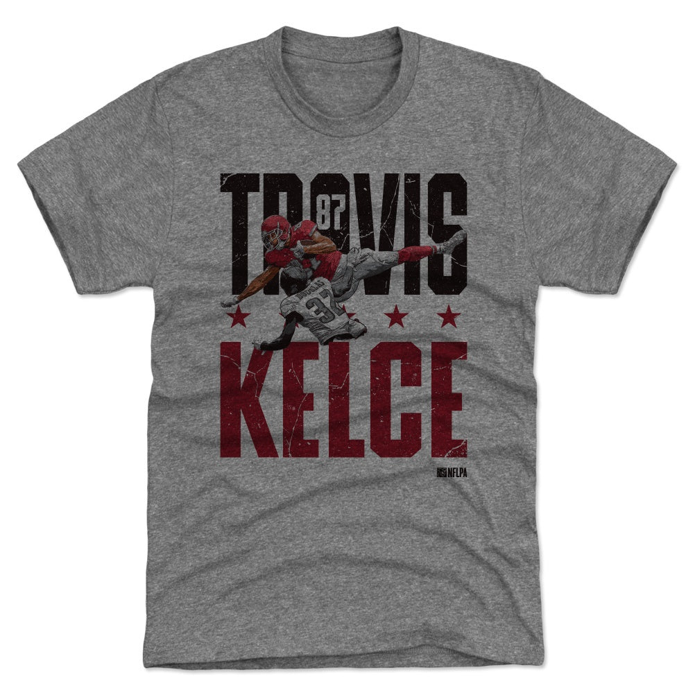 Travis Kelce Men's Premium T-Shirt | 500 LEVEL