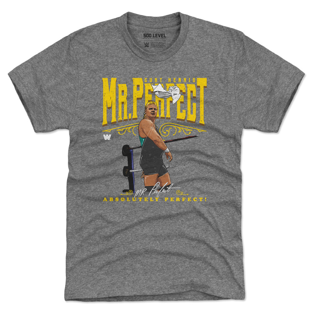 Mr. Perfect Men's Premium T-Shirt | 500 LEVEL