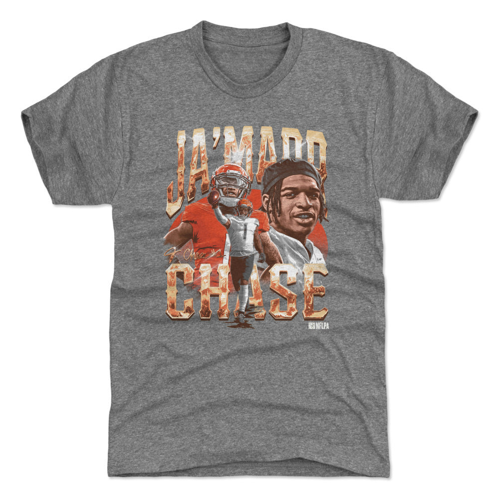 Ja'Marr Chase Men's Premium T-Shirt | 500 LEVEL