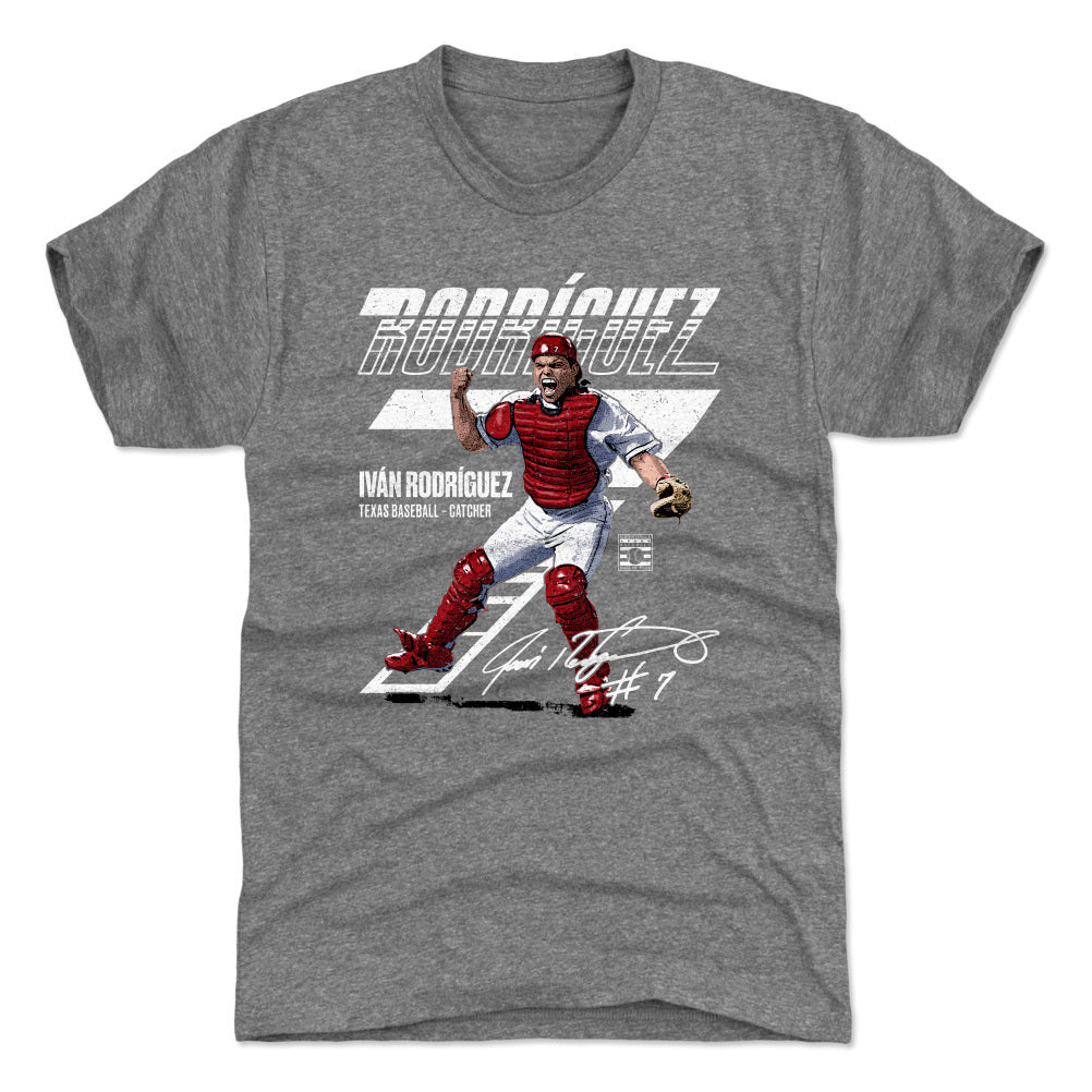 Ivan Rodriguez Men's Premium T-Shirt | 500 LEVEL