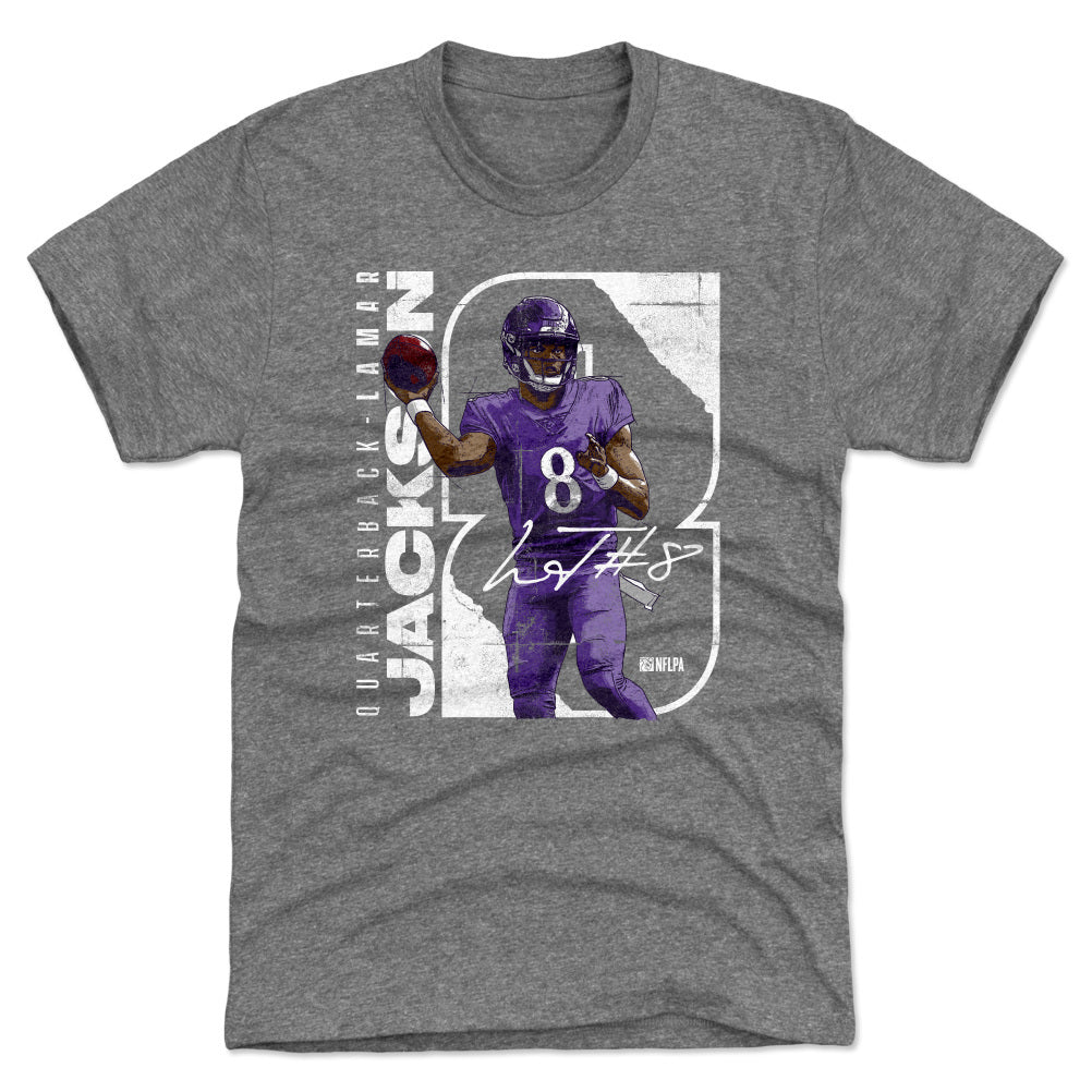 Lamar Jackson Men's Premium T-Shirt | 500 LEVEL