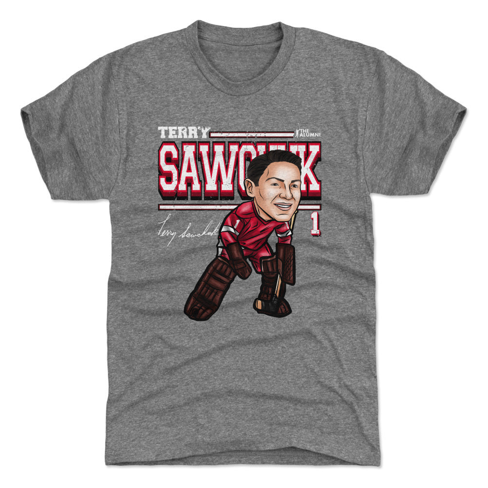 Terry Sawchuk Men's Premium T-Shirt | 500 LEVEL
