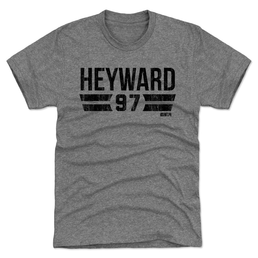Cameron Heyward Men's Premium T-Shirt | 500 LEVEL