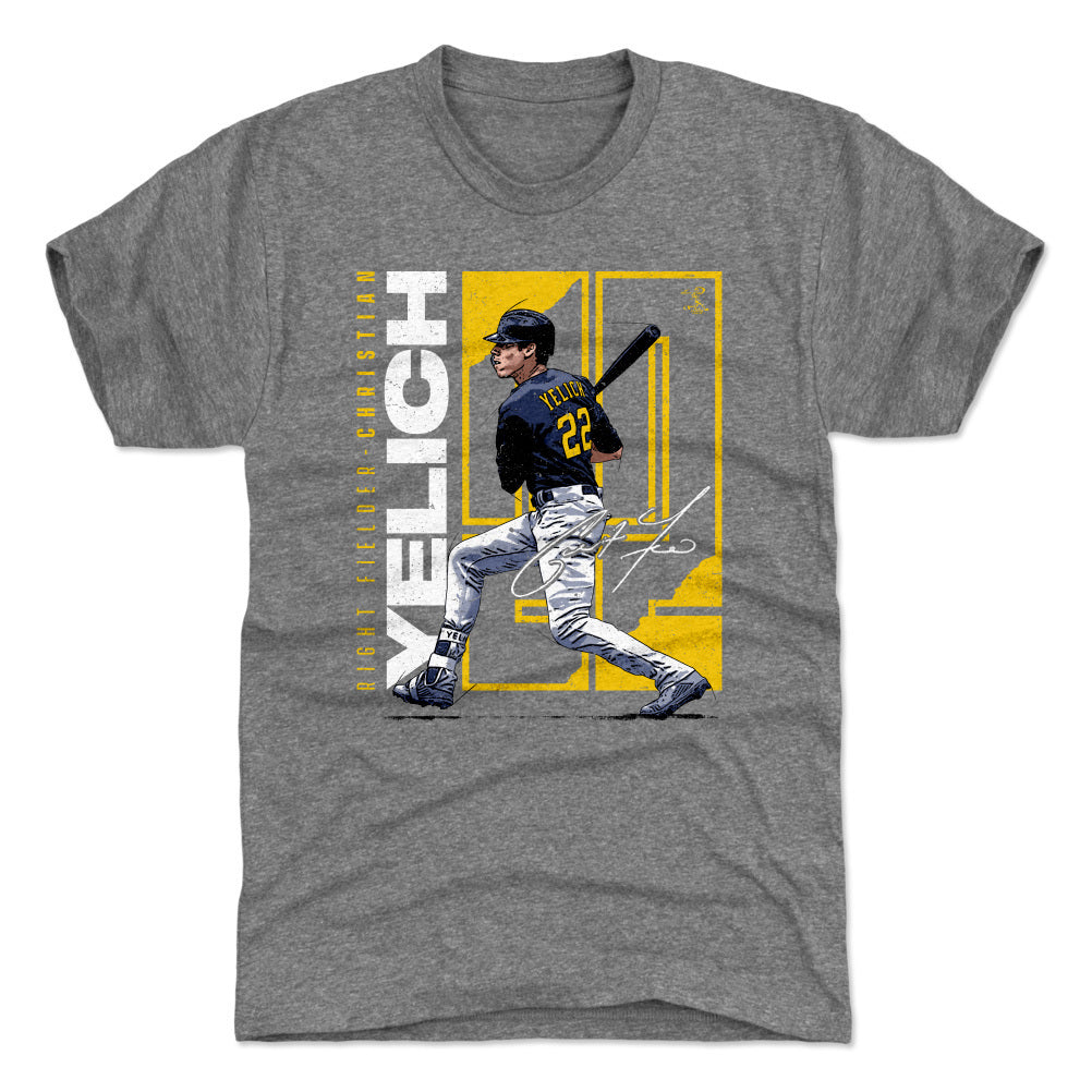 Christian Yelich Men's Premium T-Shirt | 500 LEVEL