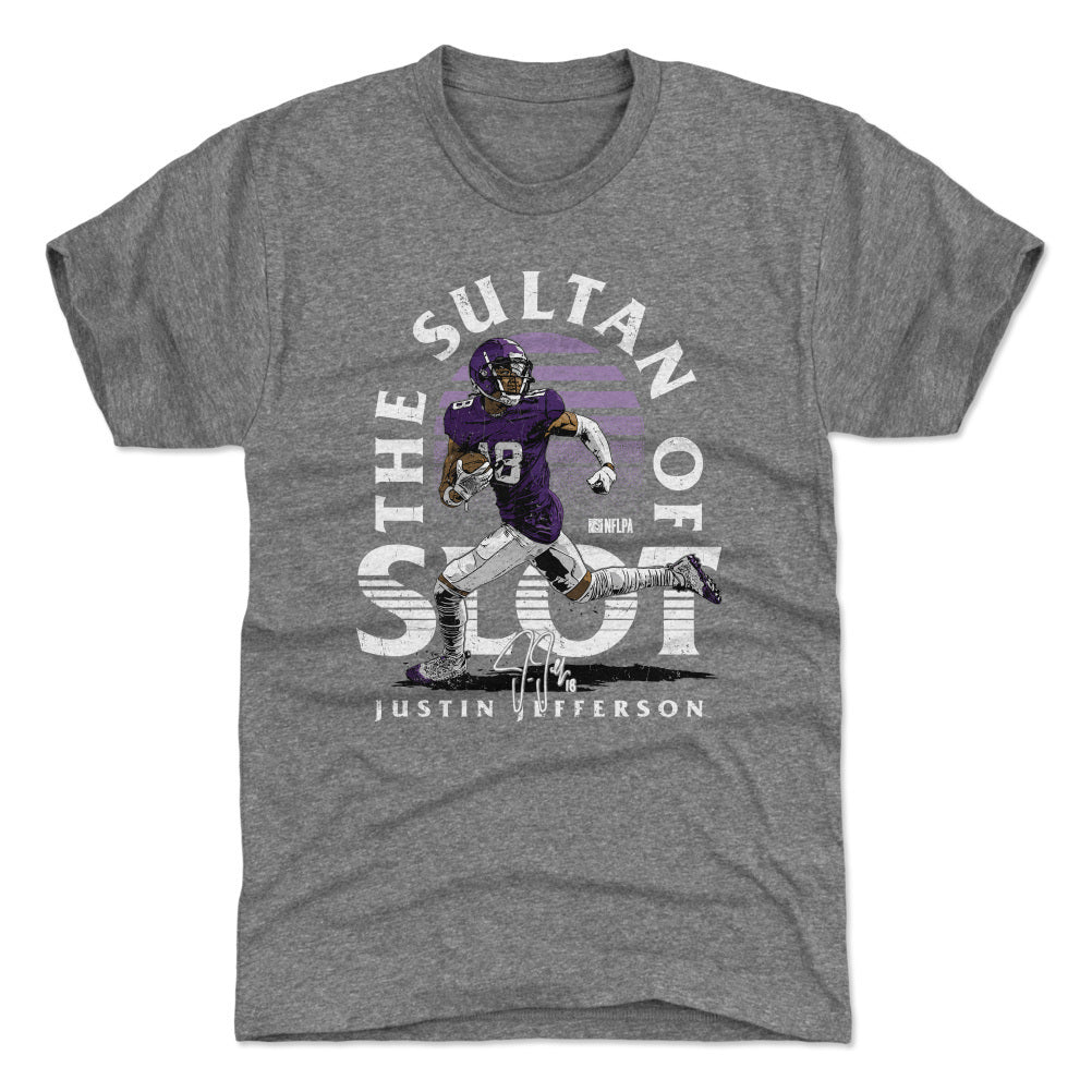 Justin Jefferson Men's Premium T-Shirt | 500 LEVEL