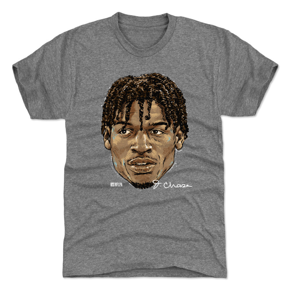 Ja'Marr Chase Men's Premium T-Shirt | 500 LEVEL