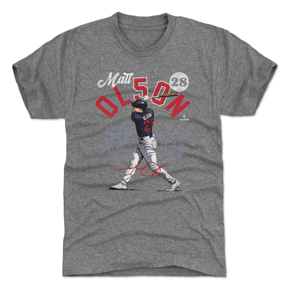 Matt Olson Men's Premium T-Shirt | 500 LEVEL