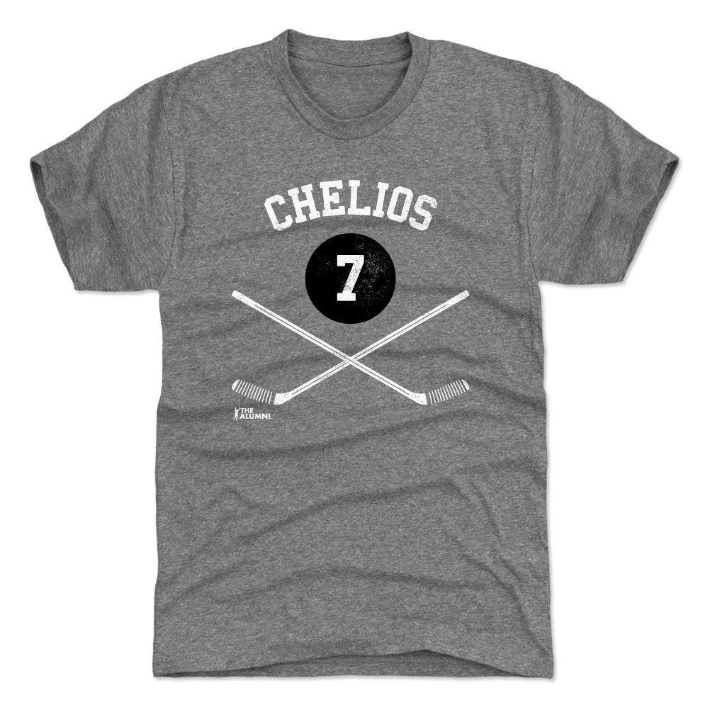 Chris Chelios Men's Premium T-Shirt | 500 LEVEL