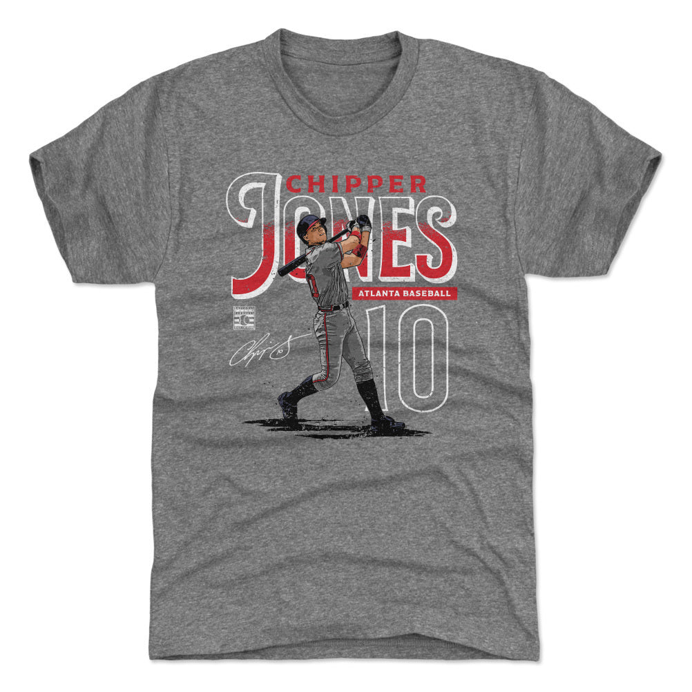 Chipper Jones Men's Premium T-Shirt | 500 LEVEL