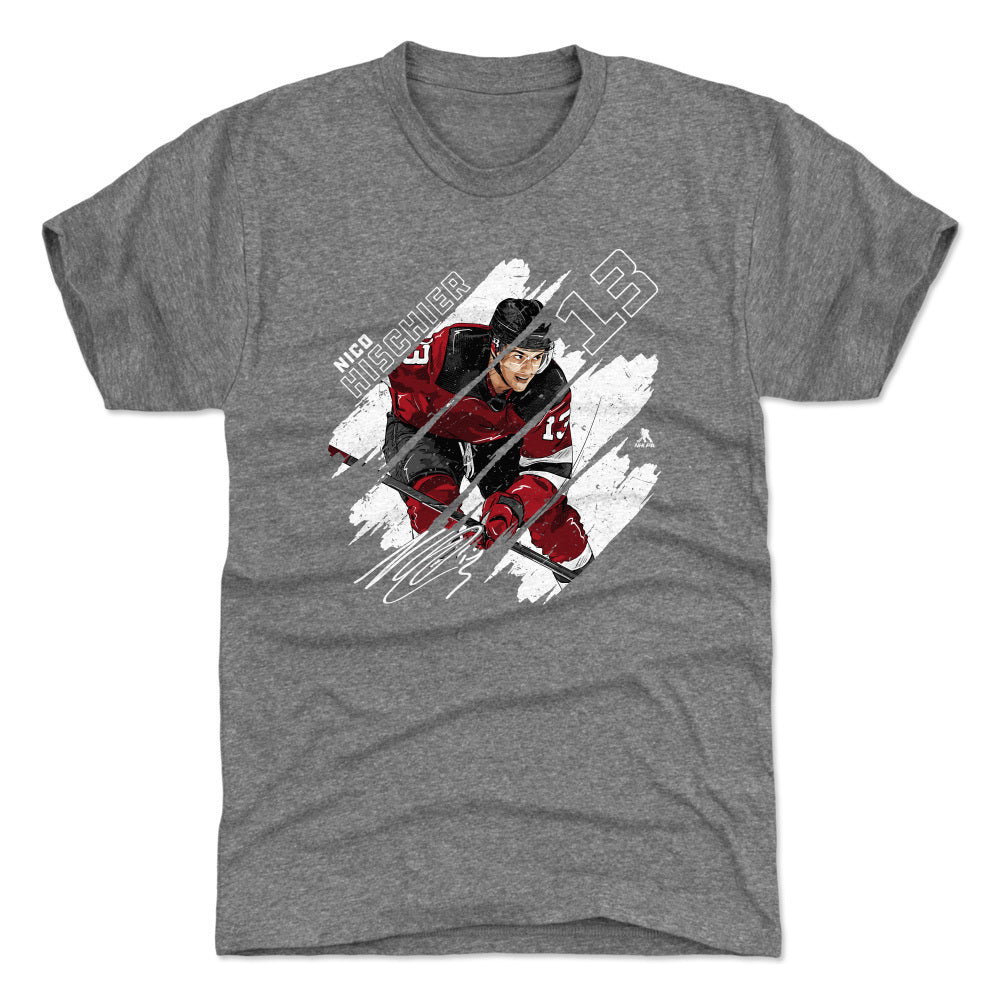 Nico Hischier Men's Premium T-Shirt | 500 LEVEL
