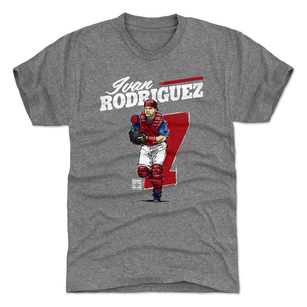 Ivan Rodriguez Men's Premium T-Shirt | 500 LEVEL