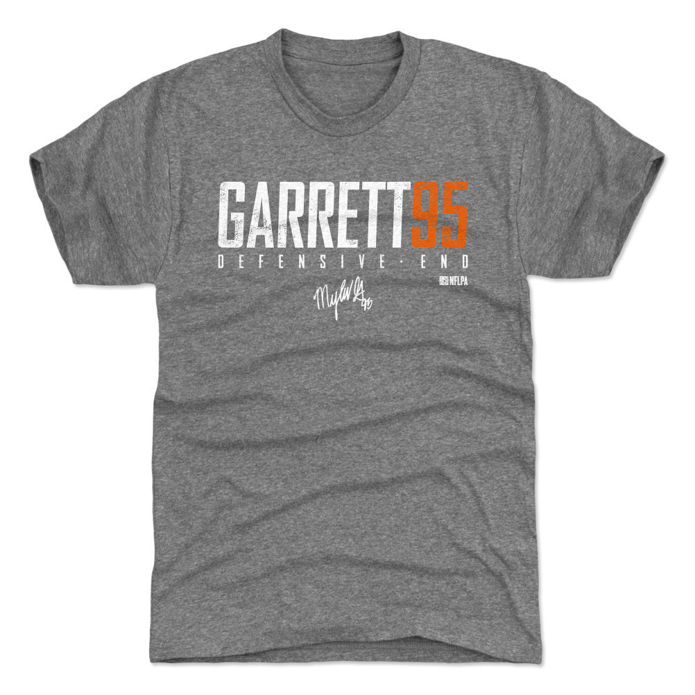 Myles Garrett Men's Premium T-Shirt | 500 LEVEL