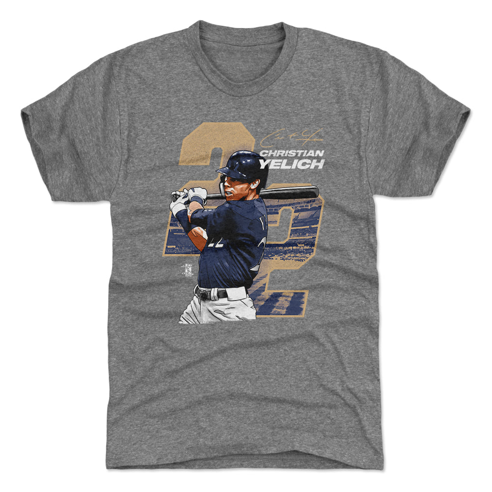 Christian Yelich Men's Premium T-Shirt | 500 LEVEL
