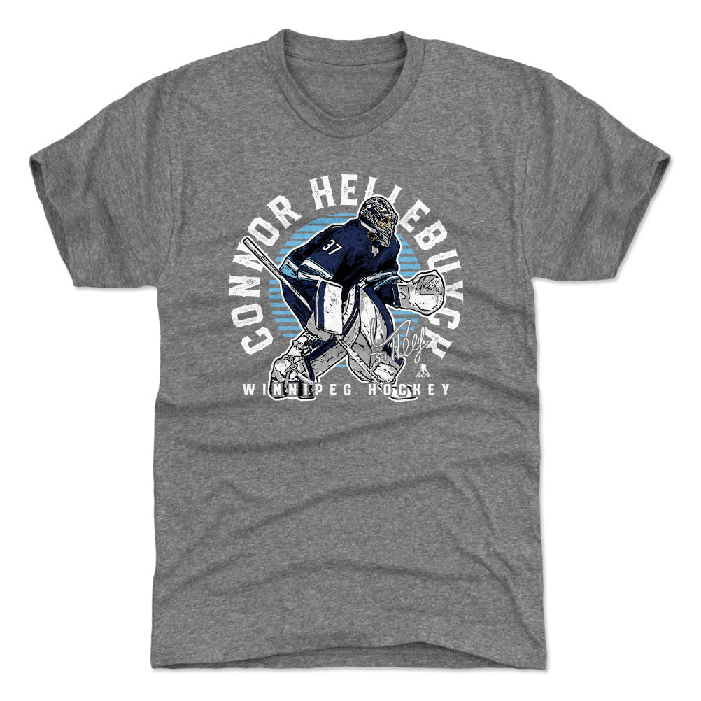 Connor Hellebuyck Men's Premium T-Shirt | 500 LEVEL