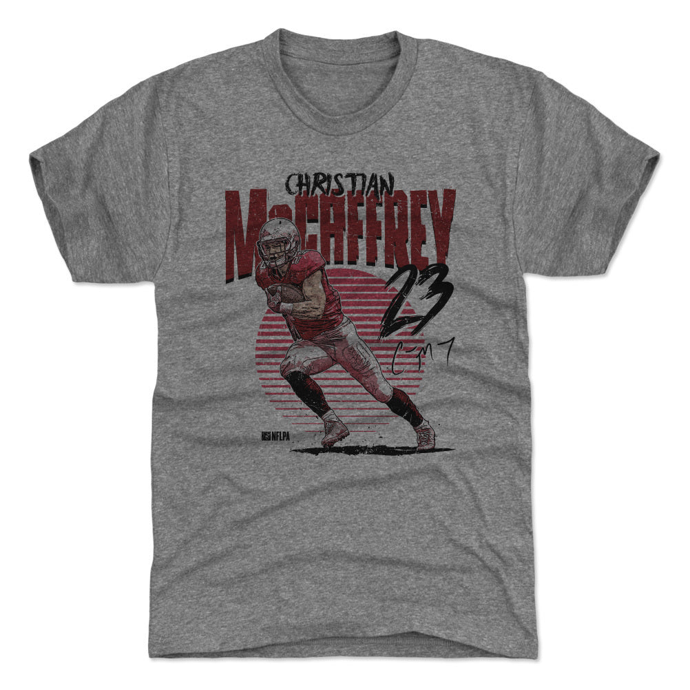 Christian McCaffrey Men's Premium T-Shirt | 500 LEVEL