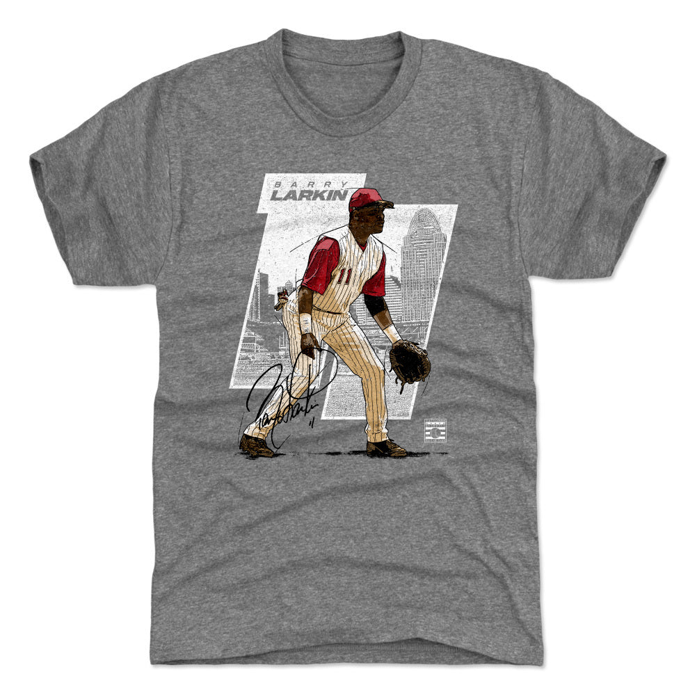 Barry Larkin Men's Premium T-Shirt | 500 LEVEL