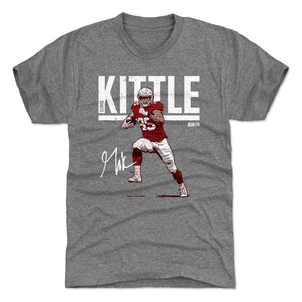 George Kittle Men's Premium T-Shirt | 500 LEVEL