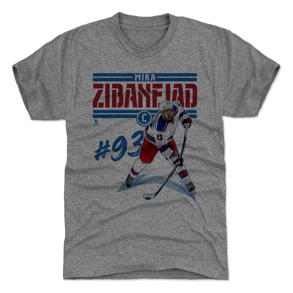 Mika Zibanejad Men's Premium T-Shirt | 500 LEVEL