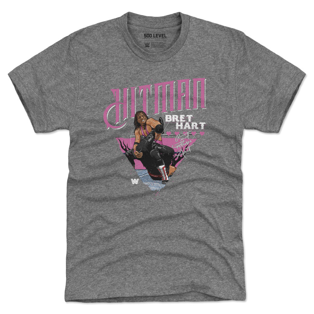 Bret Hart Men's Premium T-Shirt | 500 LEVEL