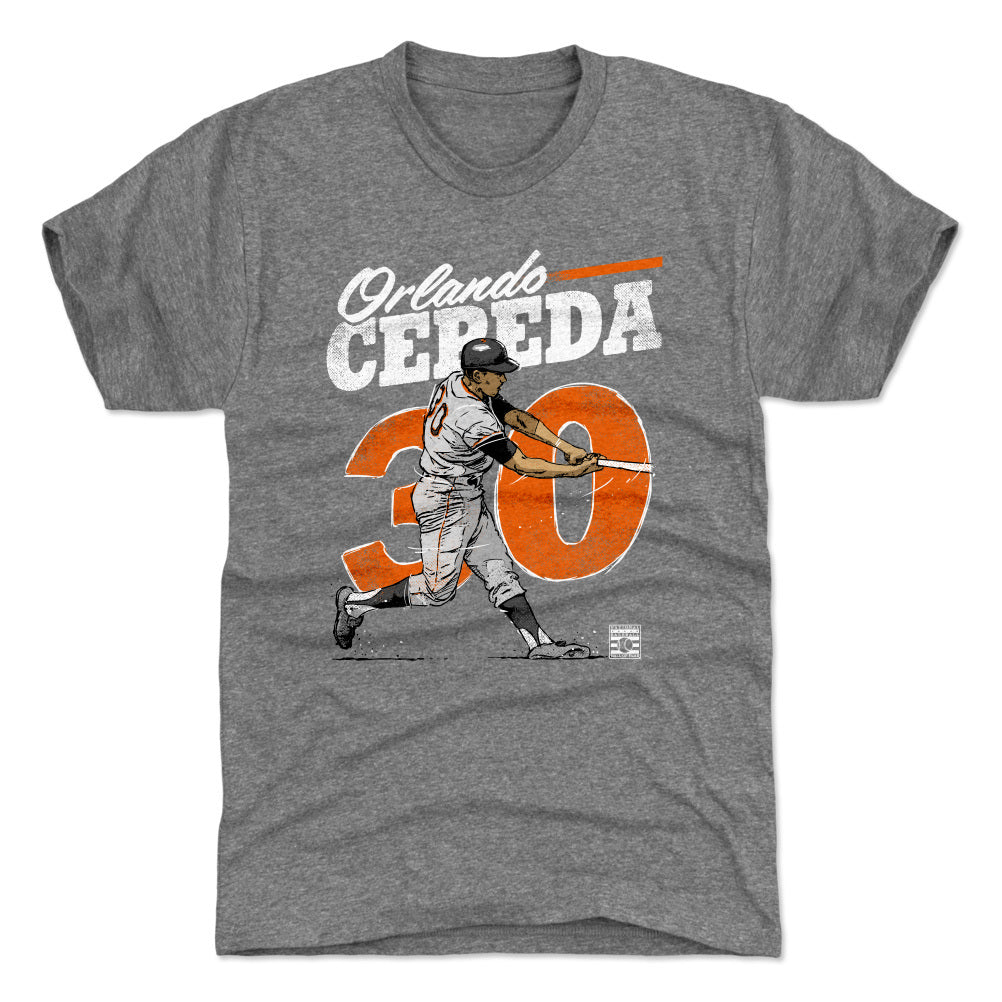 Orlando Cepeda Men's Premium T-Shirt | 500 LEVEL