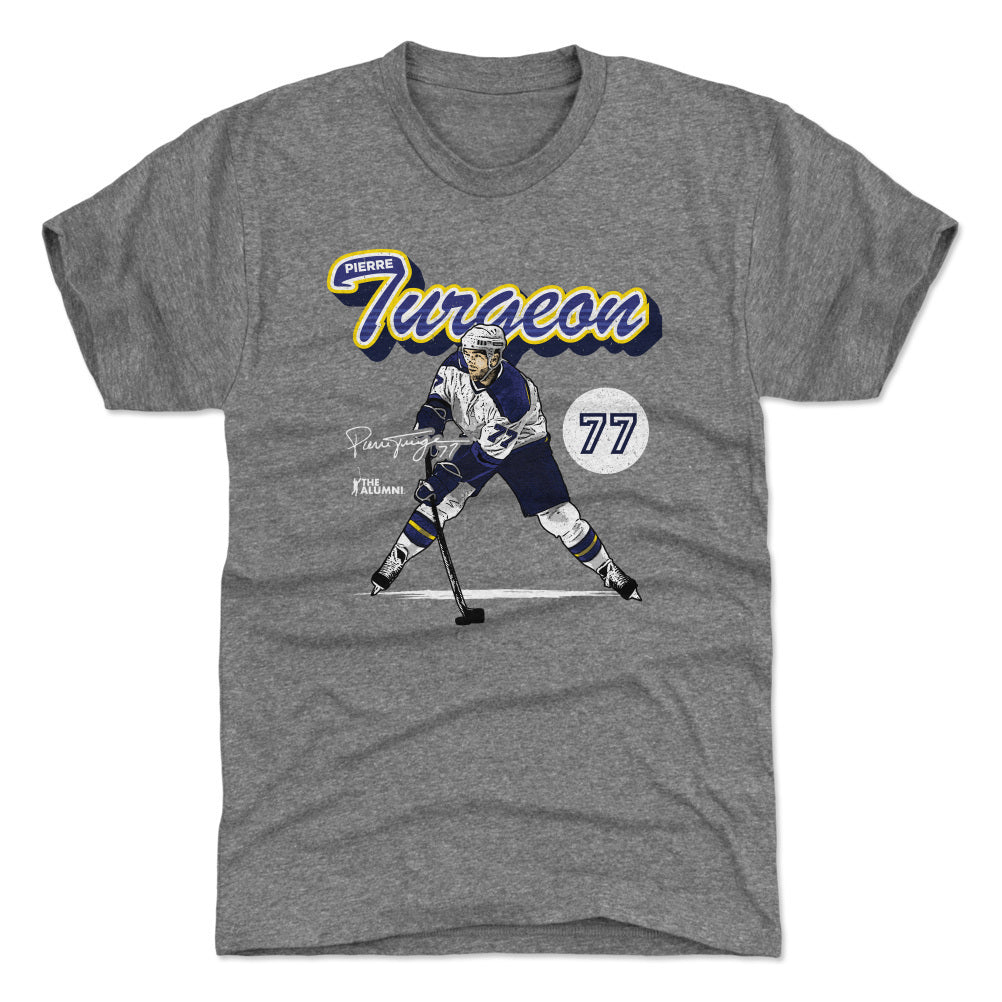 Pierre Turgeon Men's Premium T-Shirt | 500 LEVEL