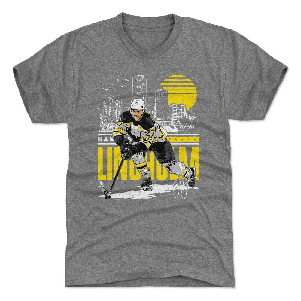 Hampus Lindholm Men's Premium T-Shirt | 500 LEVEL