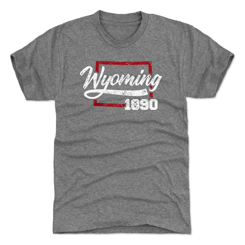 Wyoming Men's Premium T-Shirt | 500 LEVEL