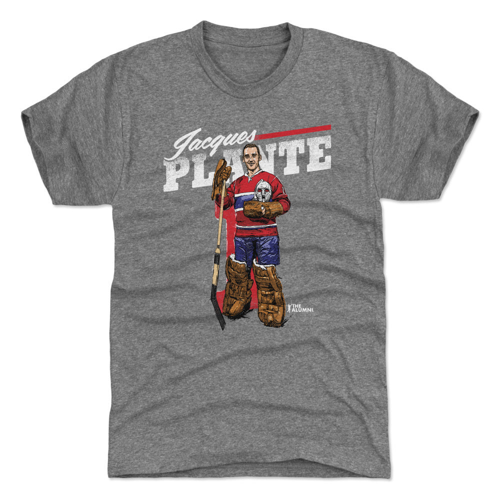 Jacques Plante Men's Premium T-Shirt | 500 LEVEL