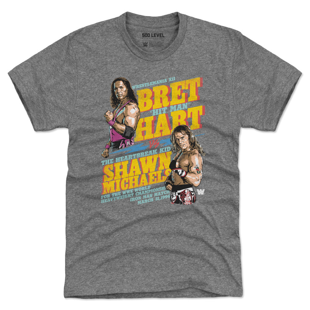 Bret Hart Men's Premium T-Shirt | 500 LEVEL