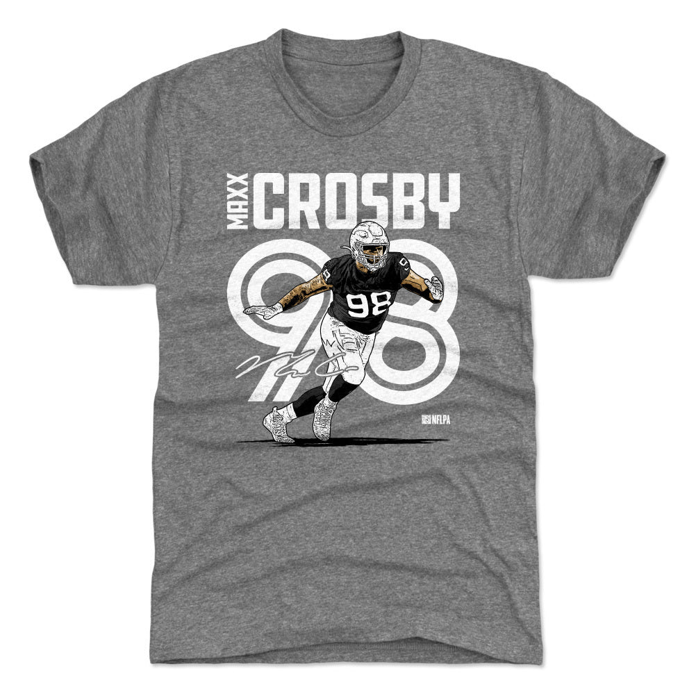 Maxx Crosby Men's Premium T-Shirt | 500 LEVEL