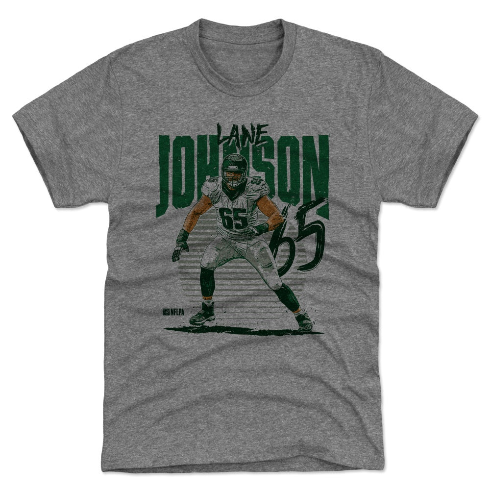 Lane Johnson Men's Premium T-Shirt | 500 LEVEL