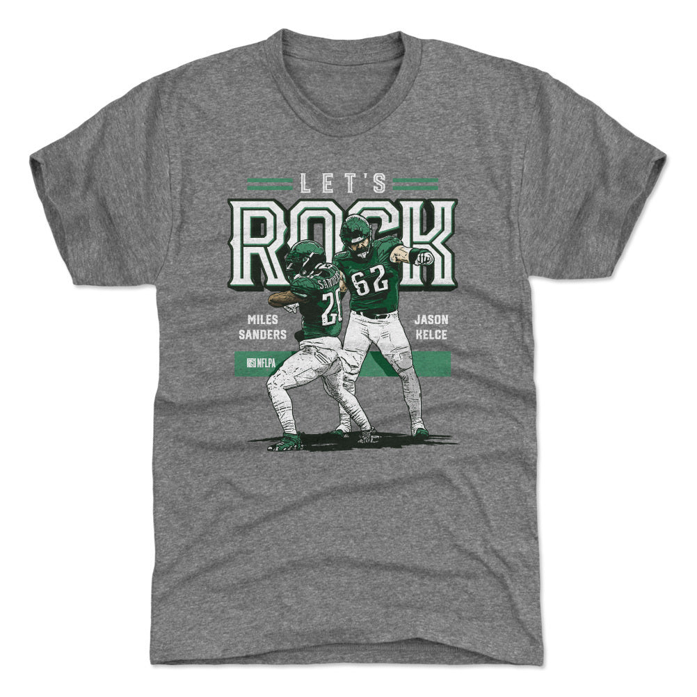 Miles Sanders Men's Premium T-Shirt | 500 LEVEL