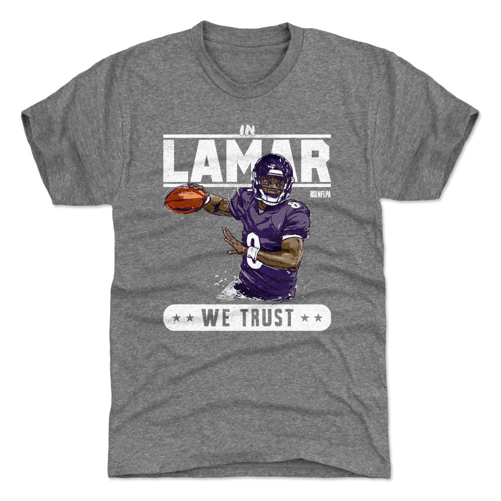 Lamar Jackson Men's Premium T-Shirt | 500 LEVEL