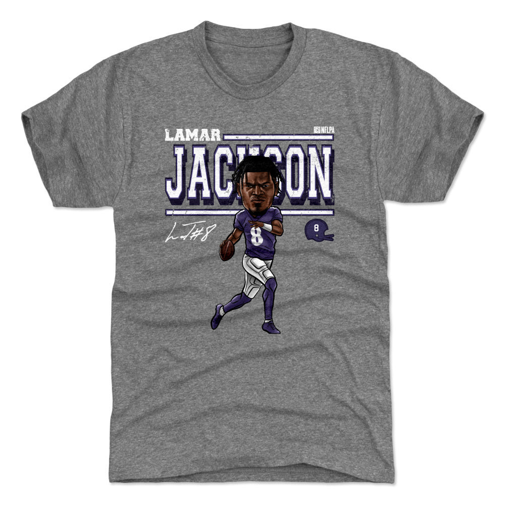 Lamar Jackson Men's Premium T-Shirt | 500 LEVEL