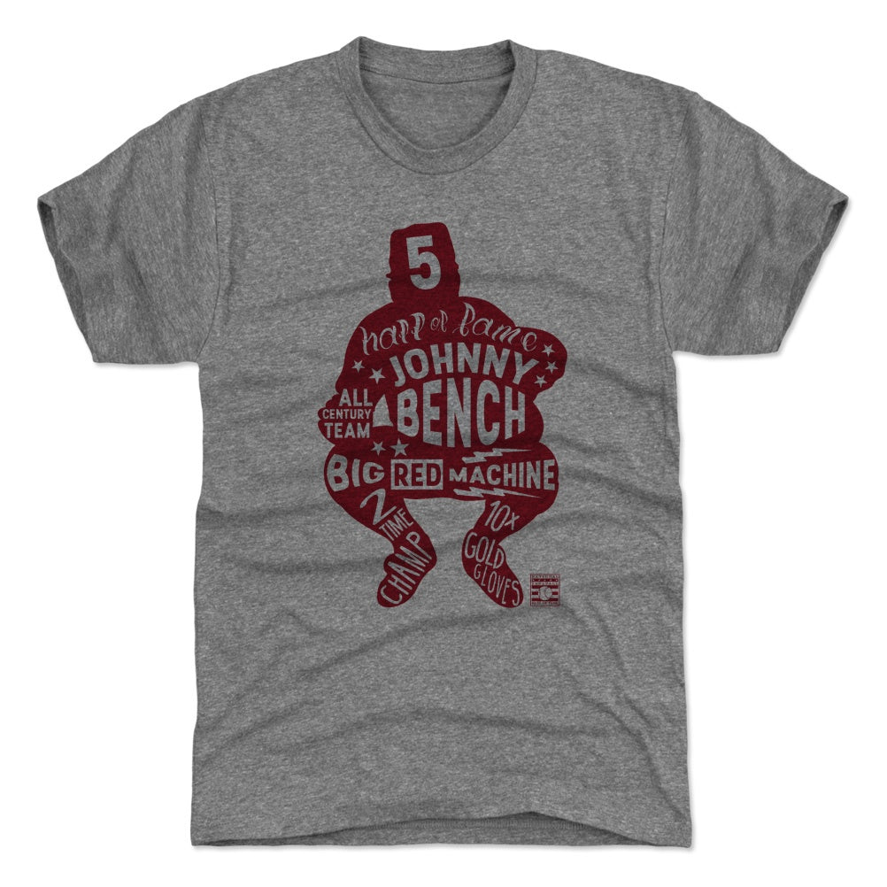 Johnny Bench Men's Premium T-Shirt | 500 LEVEL
