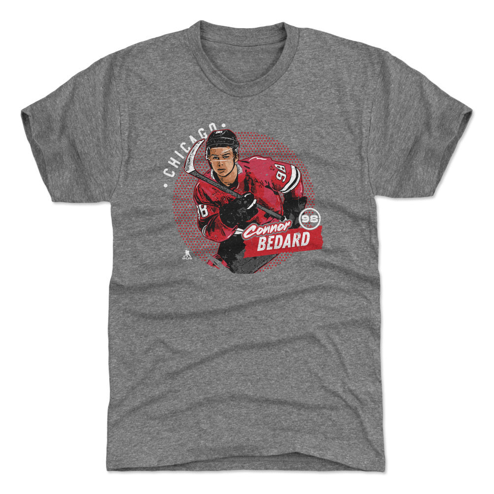 Connor Bedard Men's Premium T-Shirt | 500 LEVEL