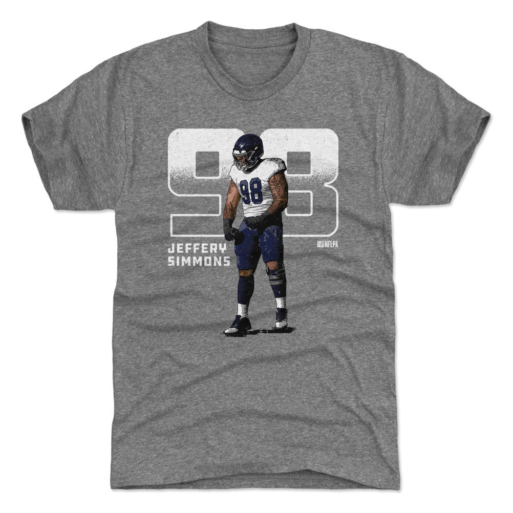 Jeffery Simmons Men's Premium T-Shirt | 500 LEVEL