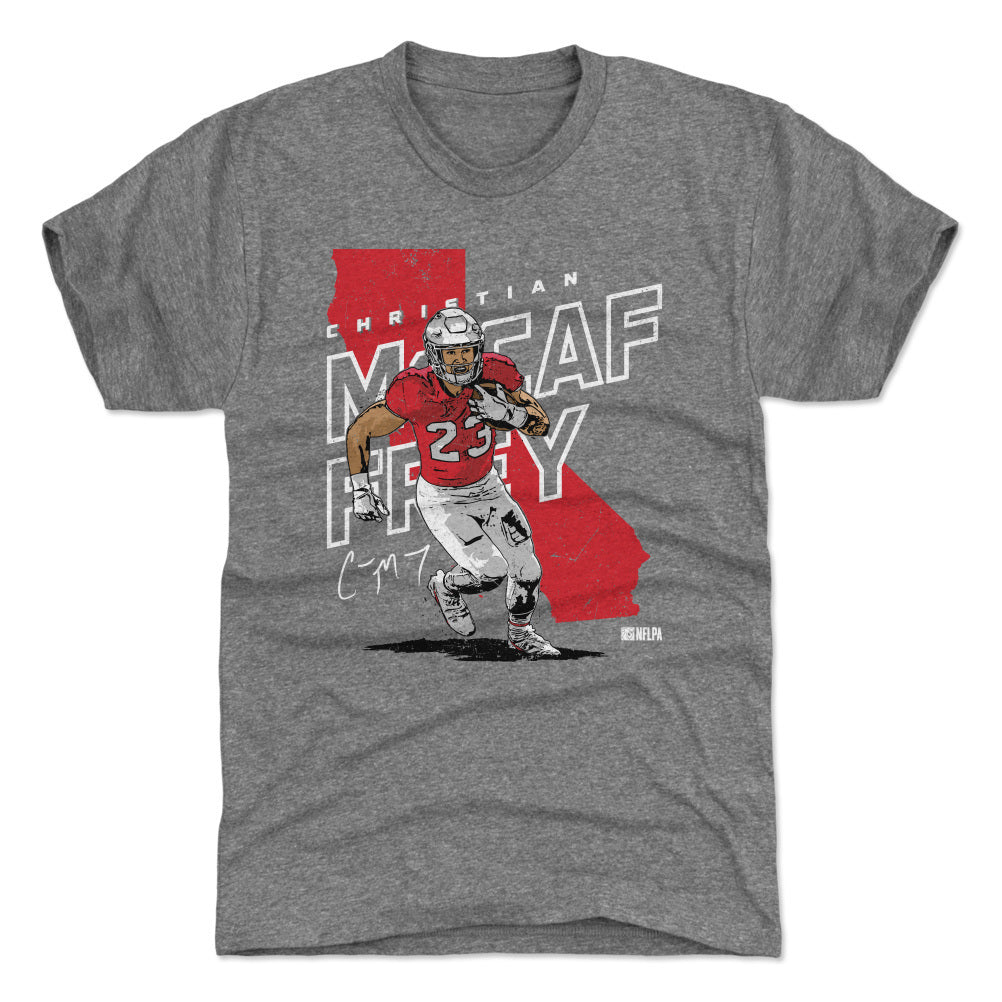 Christian McCaffrey Men's Premium T-Shirt | 500 LEVEL