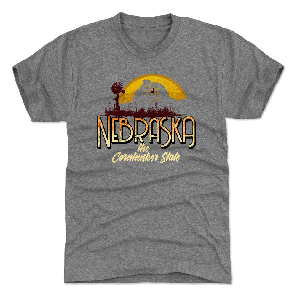 Nebraska Men's Premium T-Shirt | 500 LEVEL