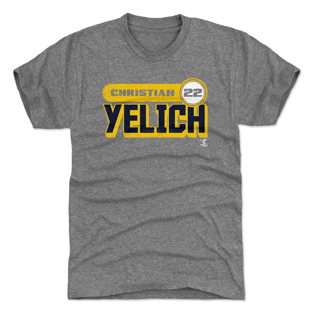 Christian Yelich Men's Premium T-Shirt | 500 LEVEL